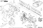 Bosch 0 602 490 433 EXACT 2 Cordless Screw Driver Spare Parts